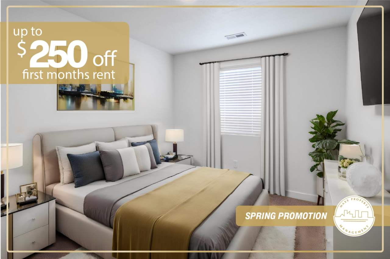 $250 off your first month's rent! Gorgeous, 2-Story Premier Townhomes in The Boulders in Herriman. Spacious Floor Plan and Incredible Views!