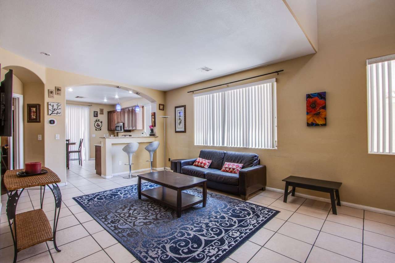 Fully furnished 3 bed 2.5 bath home with a loft in the heart of Summerlin!