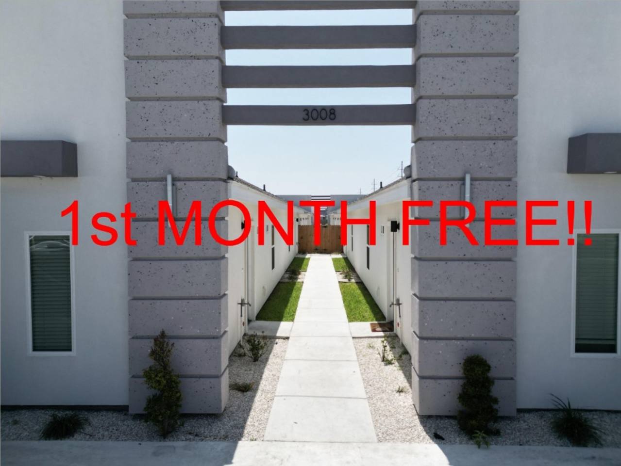 Brand New 3bed/2bath Apartment in Edinburg. First Month Rent Free !!!!