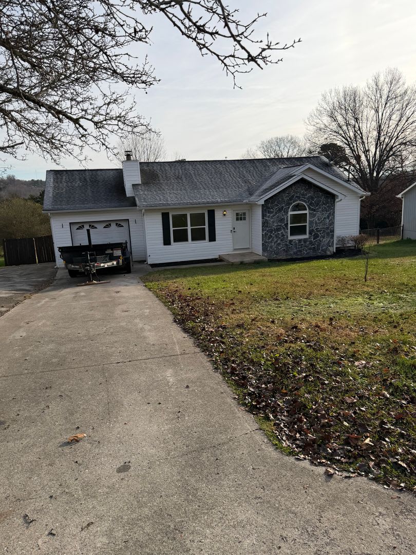 West Knoxville, 4 bedroom, fenced backyard, extra storage. NO SHOWINGS UNTIL 12/15/25