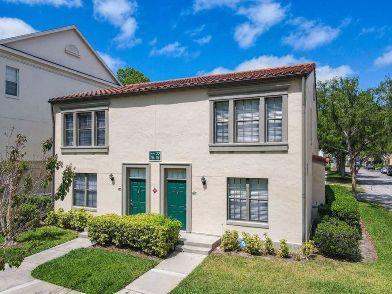 2 Bedroom 2 Bathroom Townhome is Siena at Celebration with attached 2 Car Garage