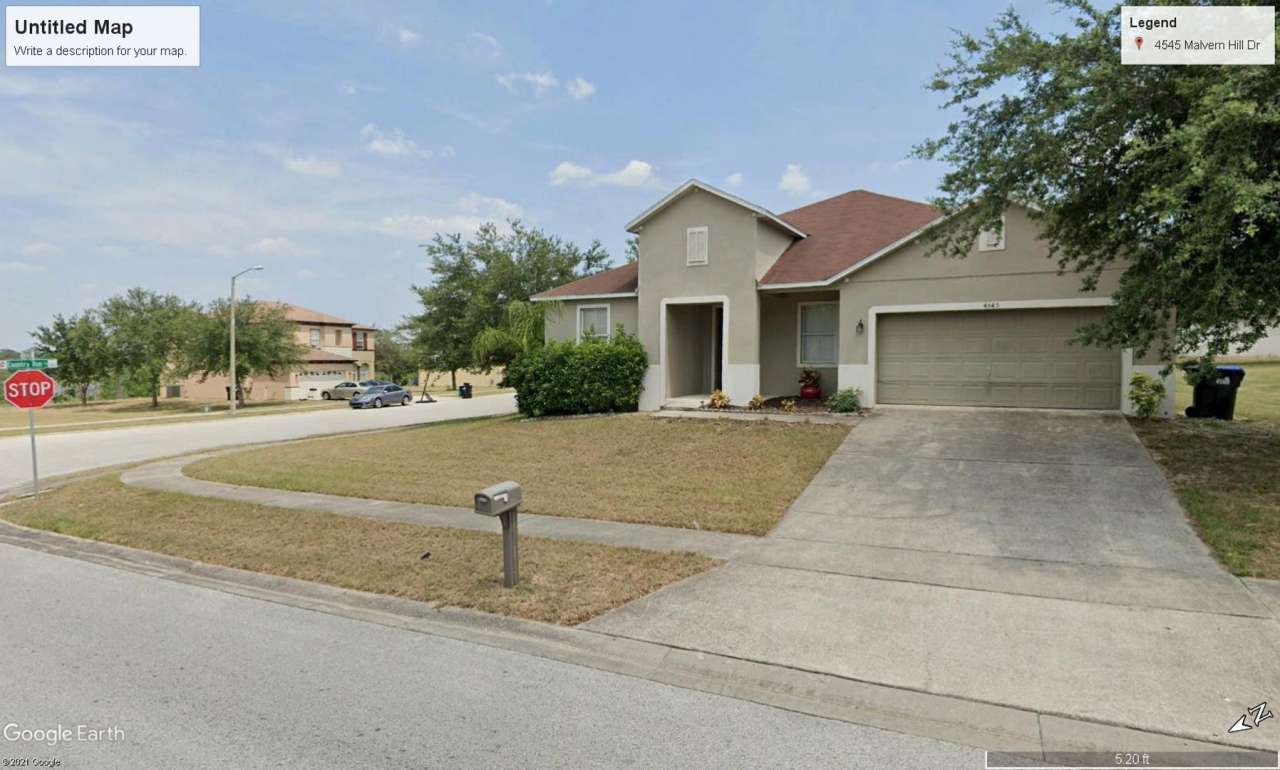 3 Bedroom, 2 Baths Single Family Home For Rent at 4545 Malvern Hill Drive Orlando, Fl. 32818