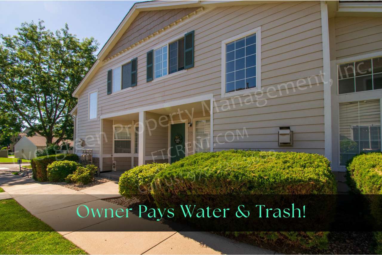 Corner Unit Townhome in Fort Collins!