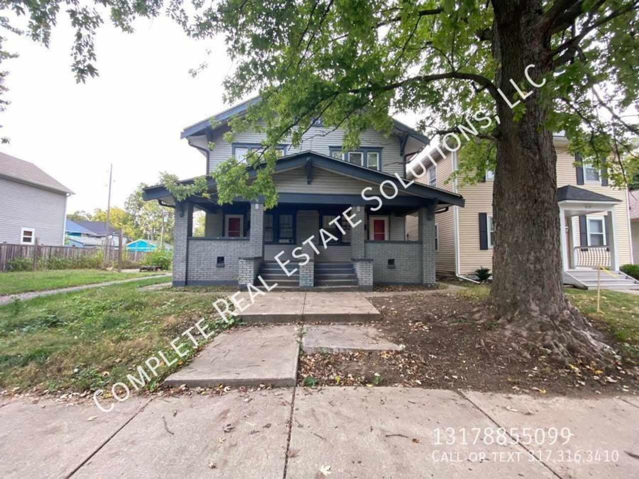 Coming soon this 3BR, 1 BA duplex located at 3141 N. Park, Indianapolis, IN