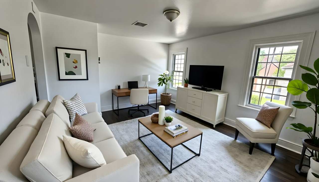 2 Bedroom 1 Bathroom in Lebanon with Large 3 bay garage!