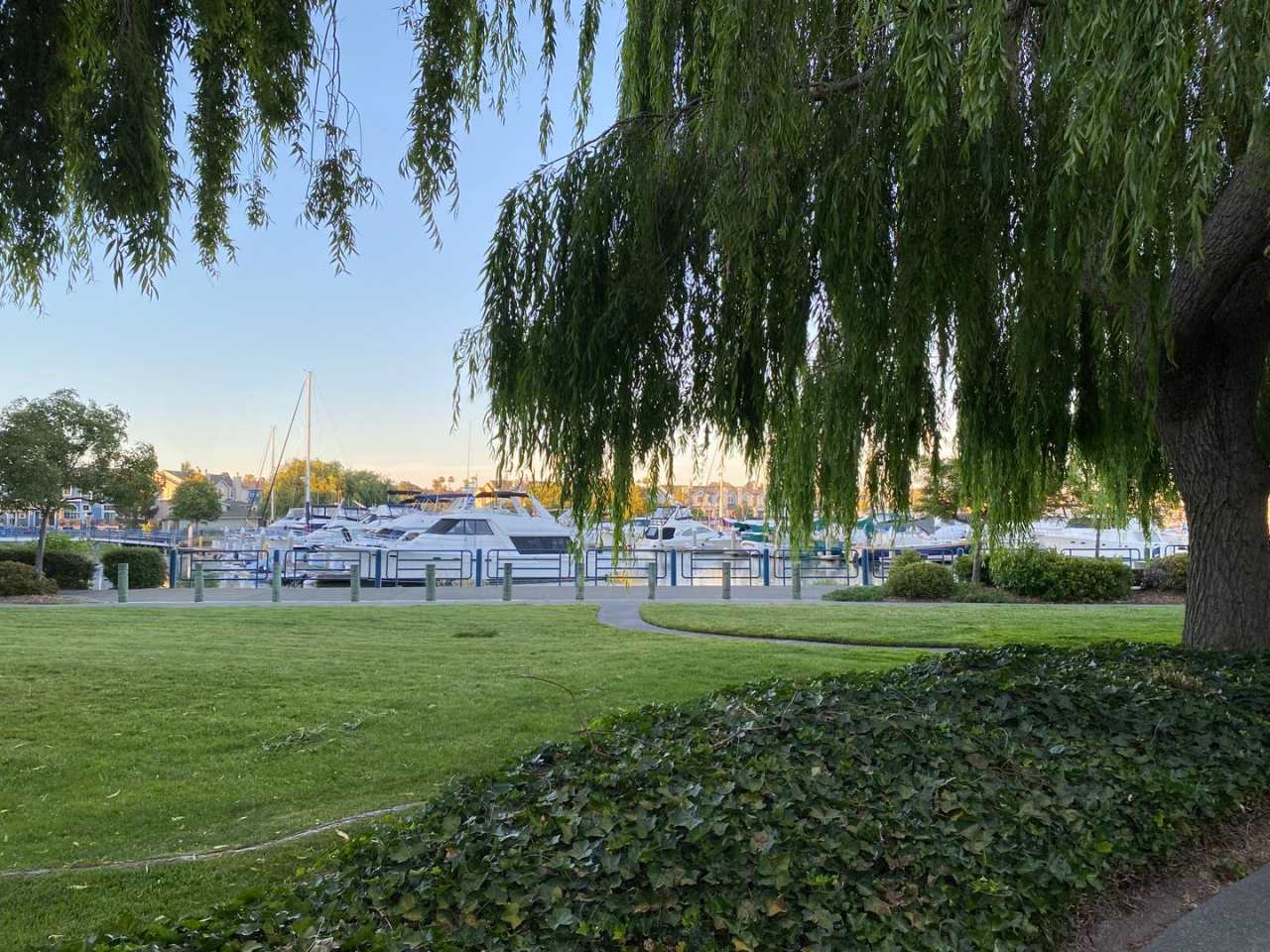 Live in Benicia Marina, Boat views from Deck