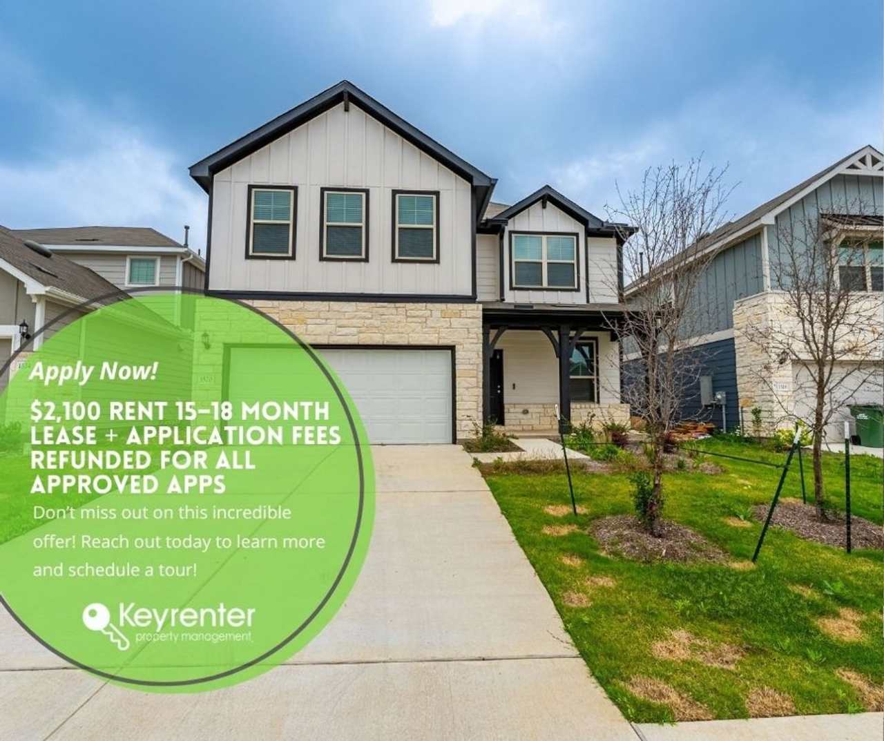 Spacious 4 bedroom, 2.5 bathroom home in Leander!