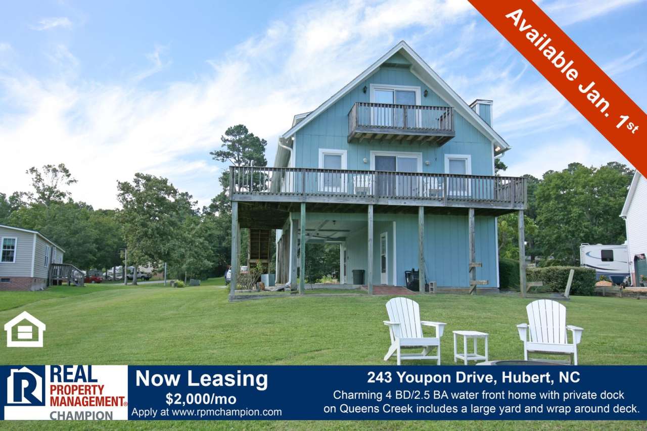 Charming Water Front Home with Private Dock