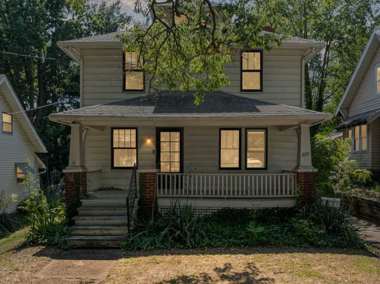 Classic Goodyear Heights Colonial — Hardwood, Arched Dining, Garage + Big Basement
