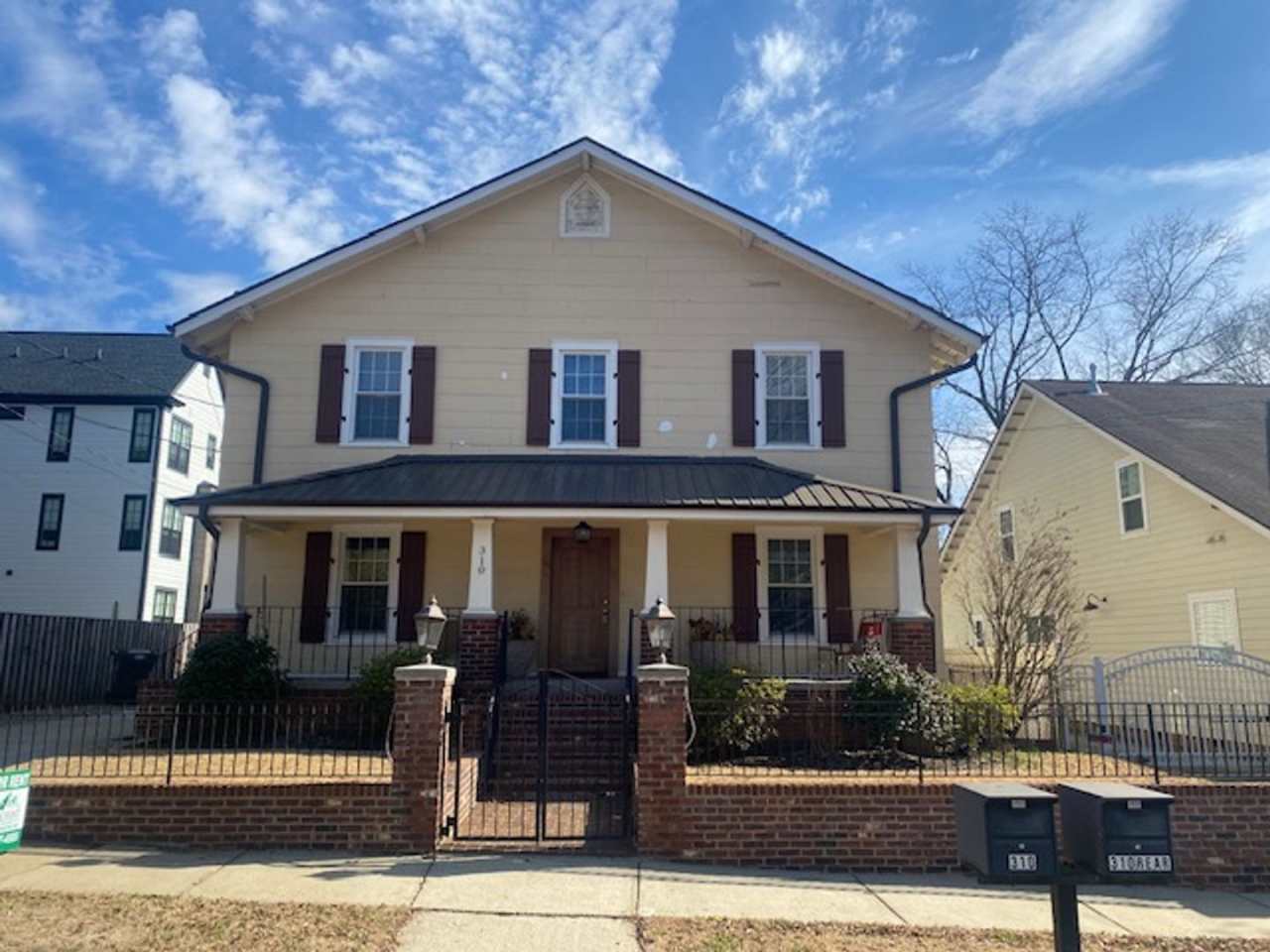 3 Bedroom 2.5 Bath Townhome in Downtown Greenville and Near the Hampton Pinckney Historic District