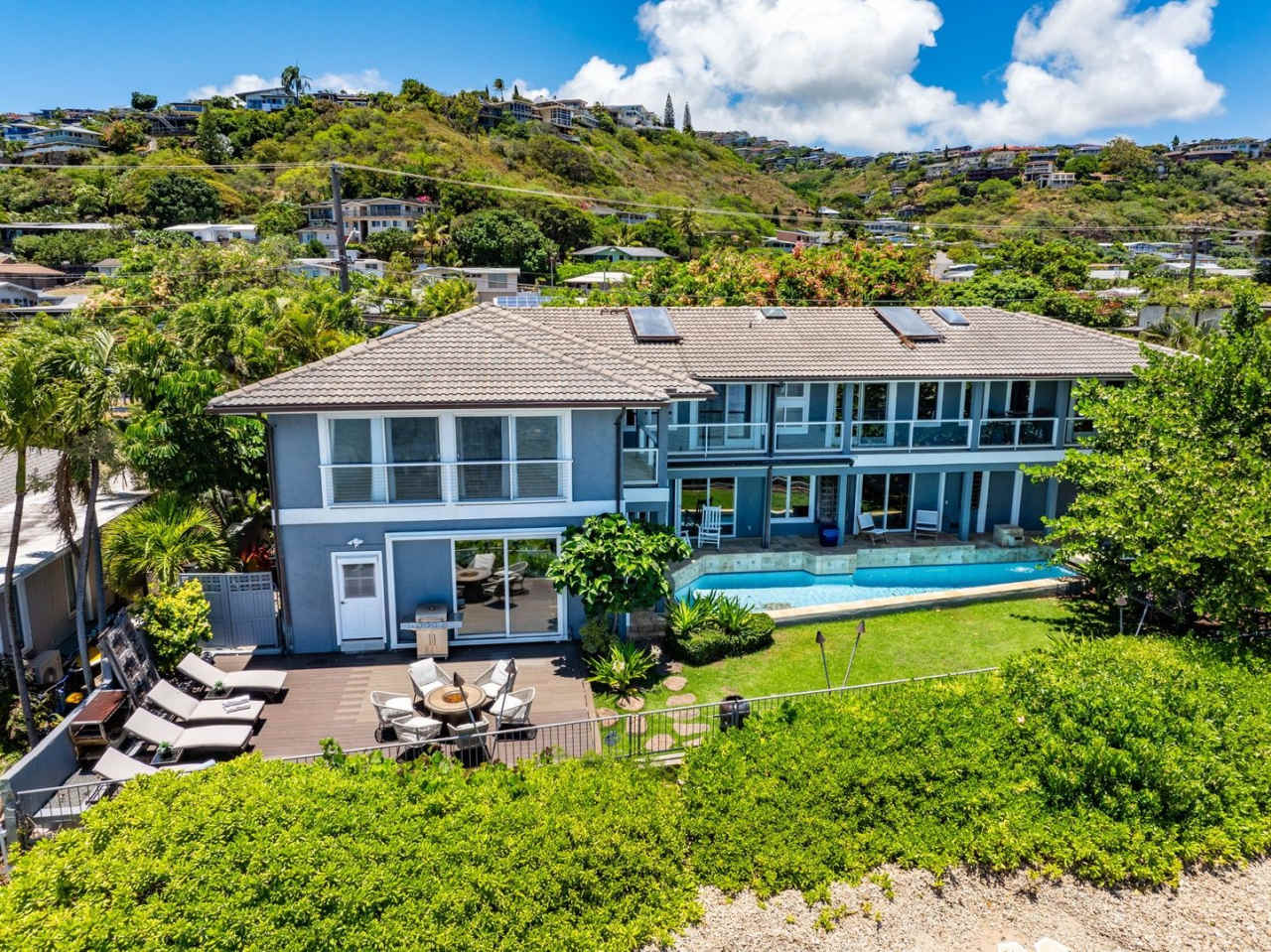 Oceanfront Wailupe Beach House w/ Pool  Hot Tub