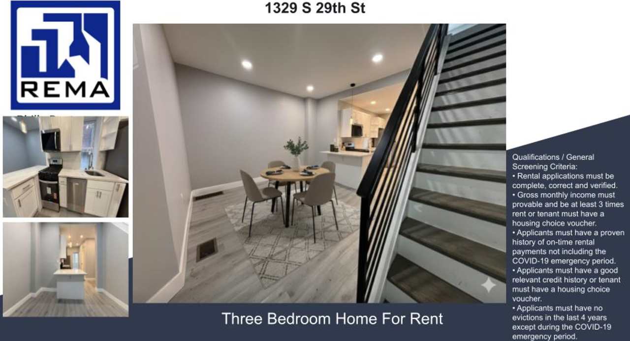 Renovated 3 Bed, 2 Full Bath Rental with Upscale Kitchen