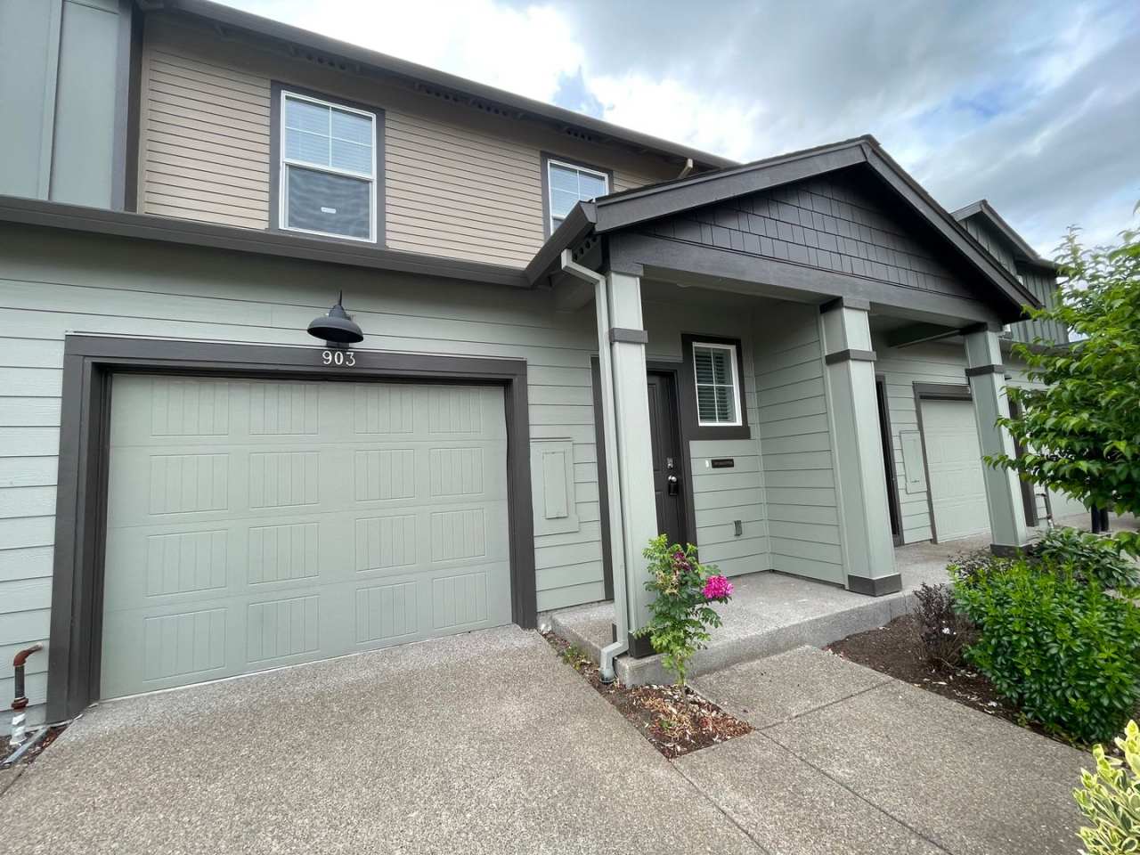 Lovely 3 Bed 2.5 Bath Townhome - Beautiful Rear Deck with a View, A/C, Garage, and Backs to Green Space!