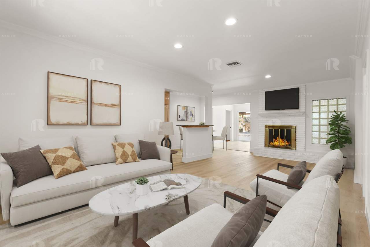 LARGE 3+2 HOUSE ON QUIET STREET ~ GORGEOUS BACKYARD WITH GRILL  ENTERTAINMENT AREA ~ FREE 75" TV ~ 1 MONTH FREE