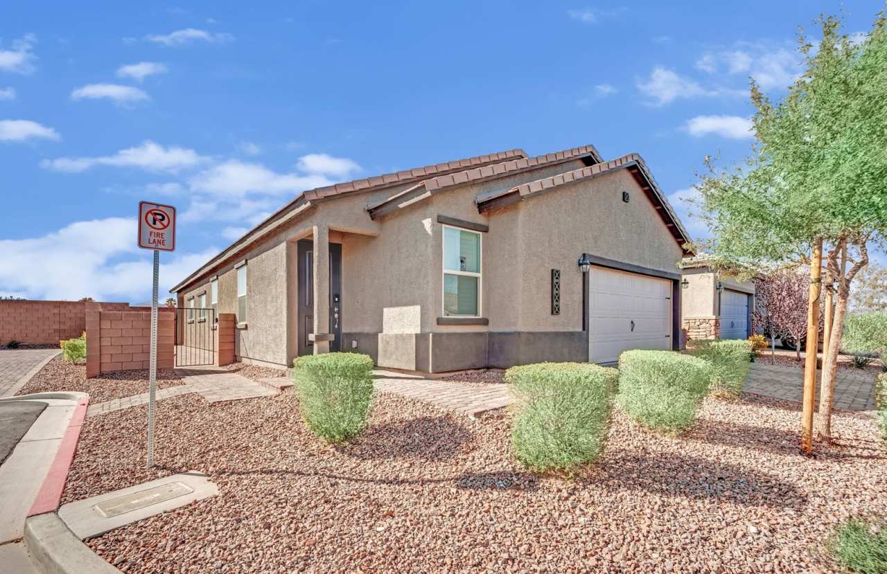 One Story 2022 build corner lot home in the Southwest side of Las Vegas