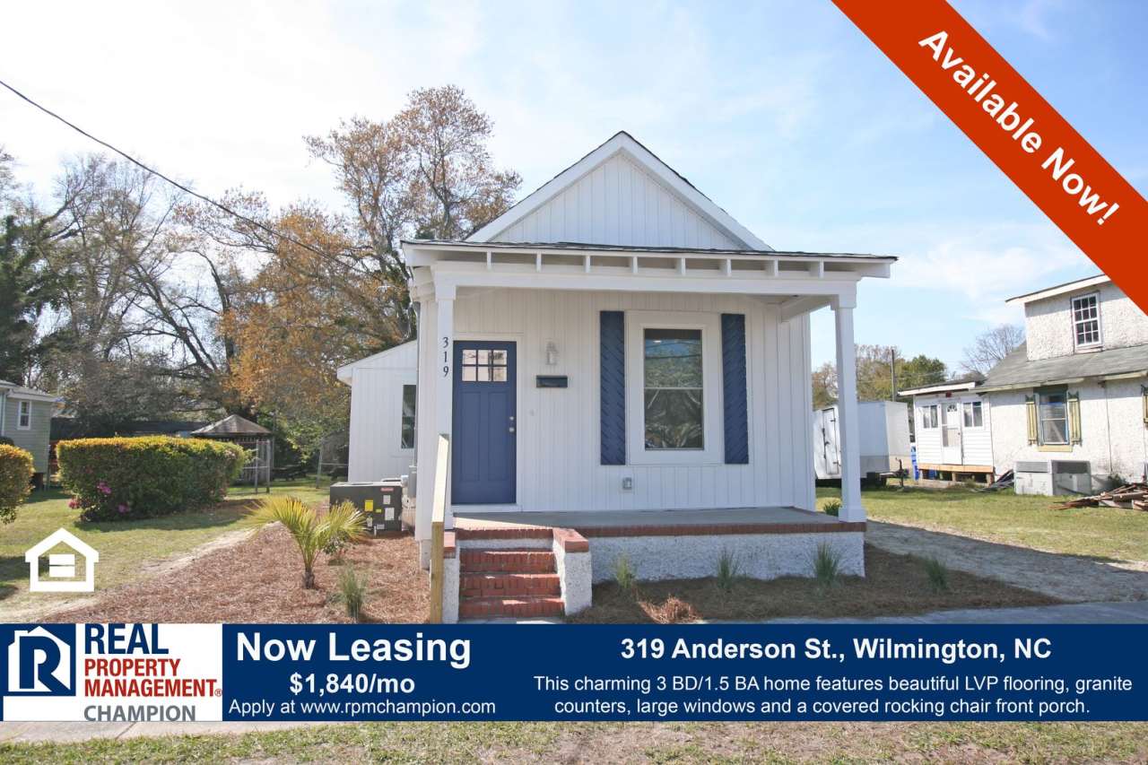 Updated 3 BD/1.5 BA Home in the Heart of Downtown Wilmington