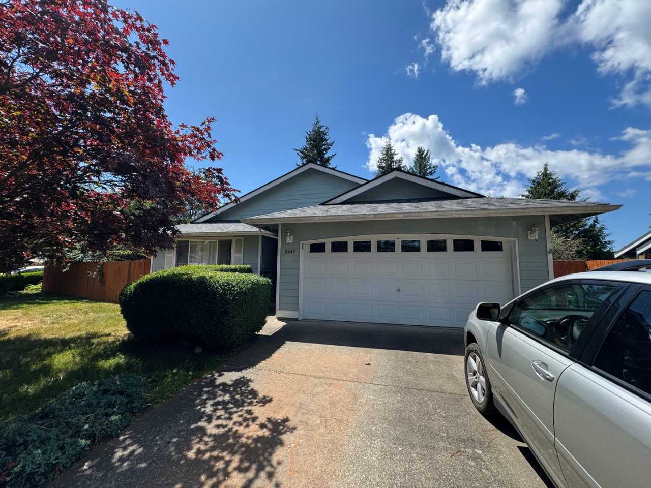 Single Story Birch Bay House Fenced Back Yard Cul de Sac