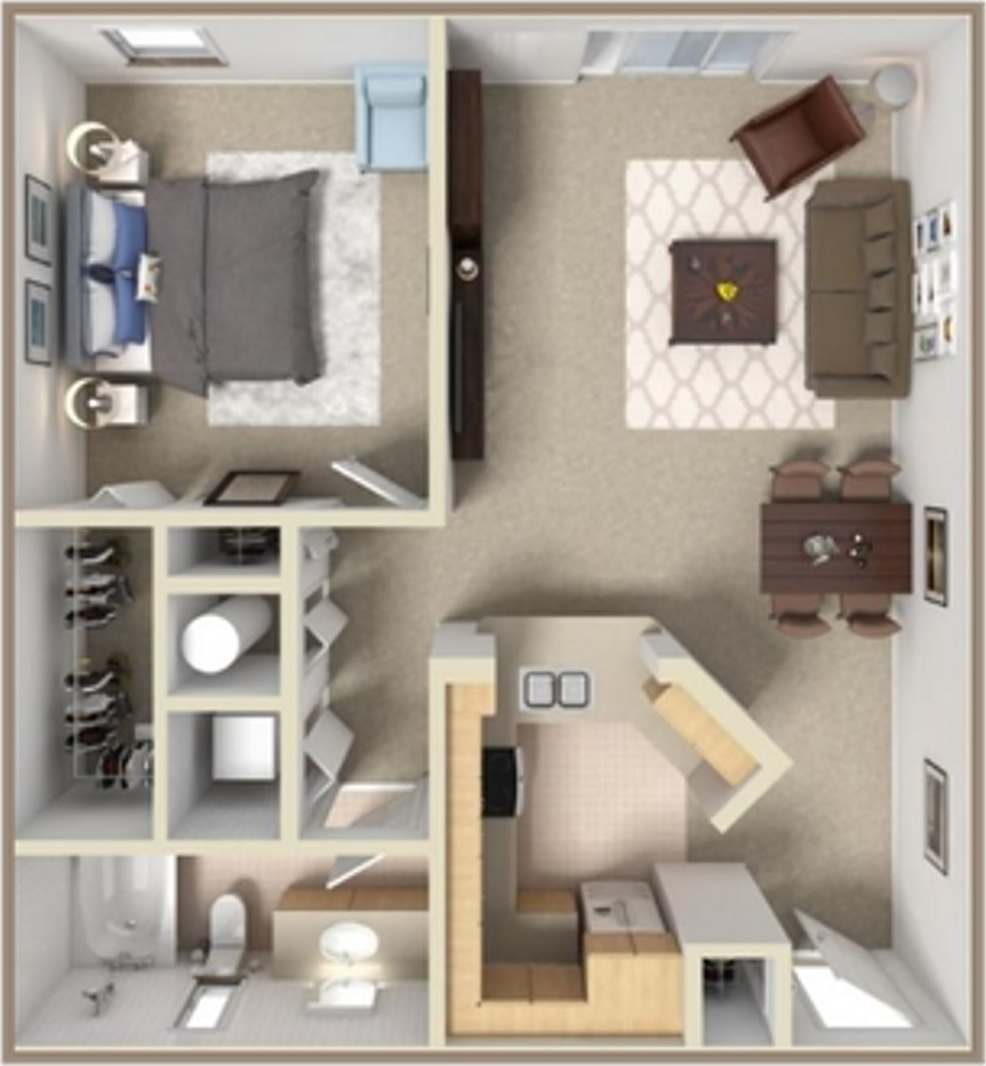 Beautiful 1/1 Ready For Move In !!!