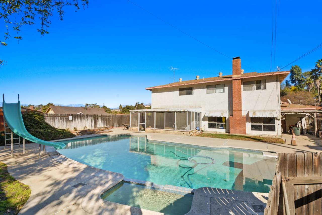 Stunning Mid-Century Modern Home with Pool for Rent for the First Time in Diamond Bar, California!
