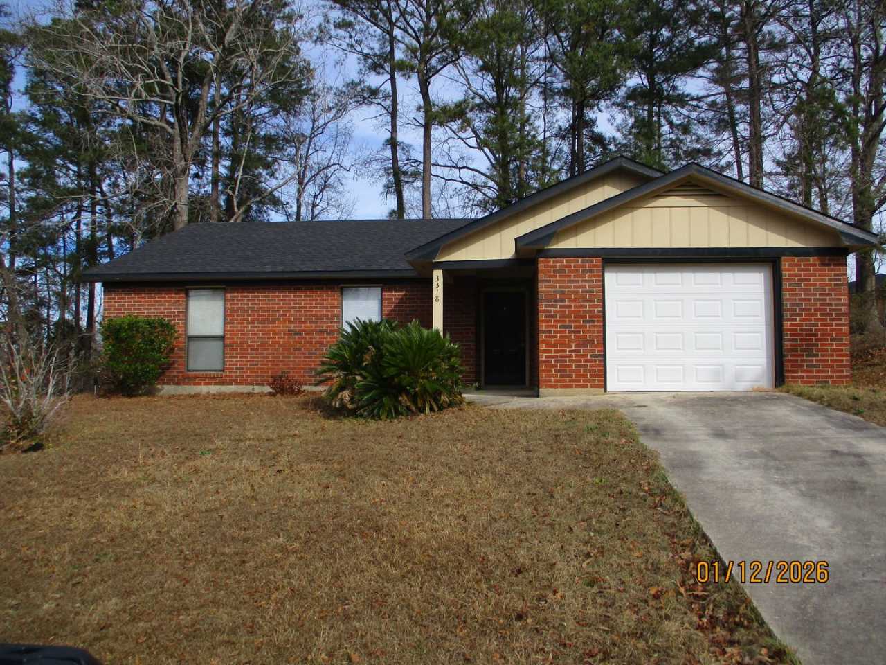 Charming 3-Bedroom Brick Home for Rent – Hephzibah, GA