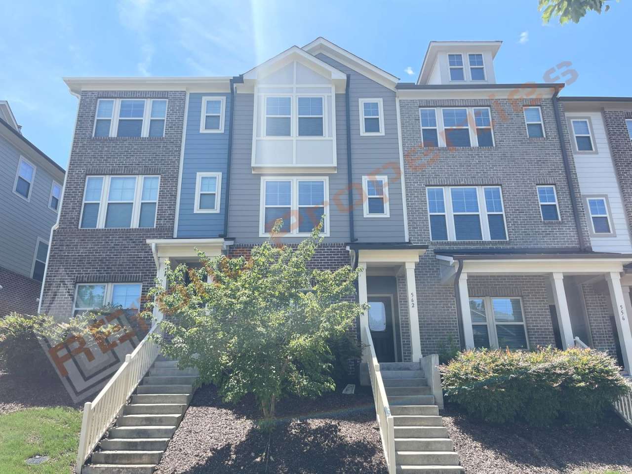 Lovely 3 Story 3 Bedroom 3.5 Bath 1 Car-Garage Townhome at The Green @ Scotts Mill, Apex, Available Now!