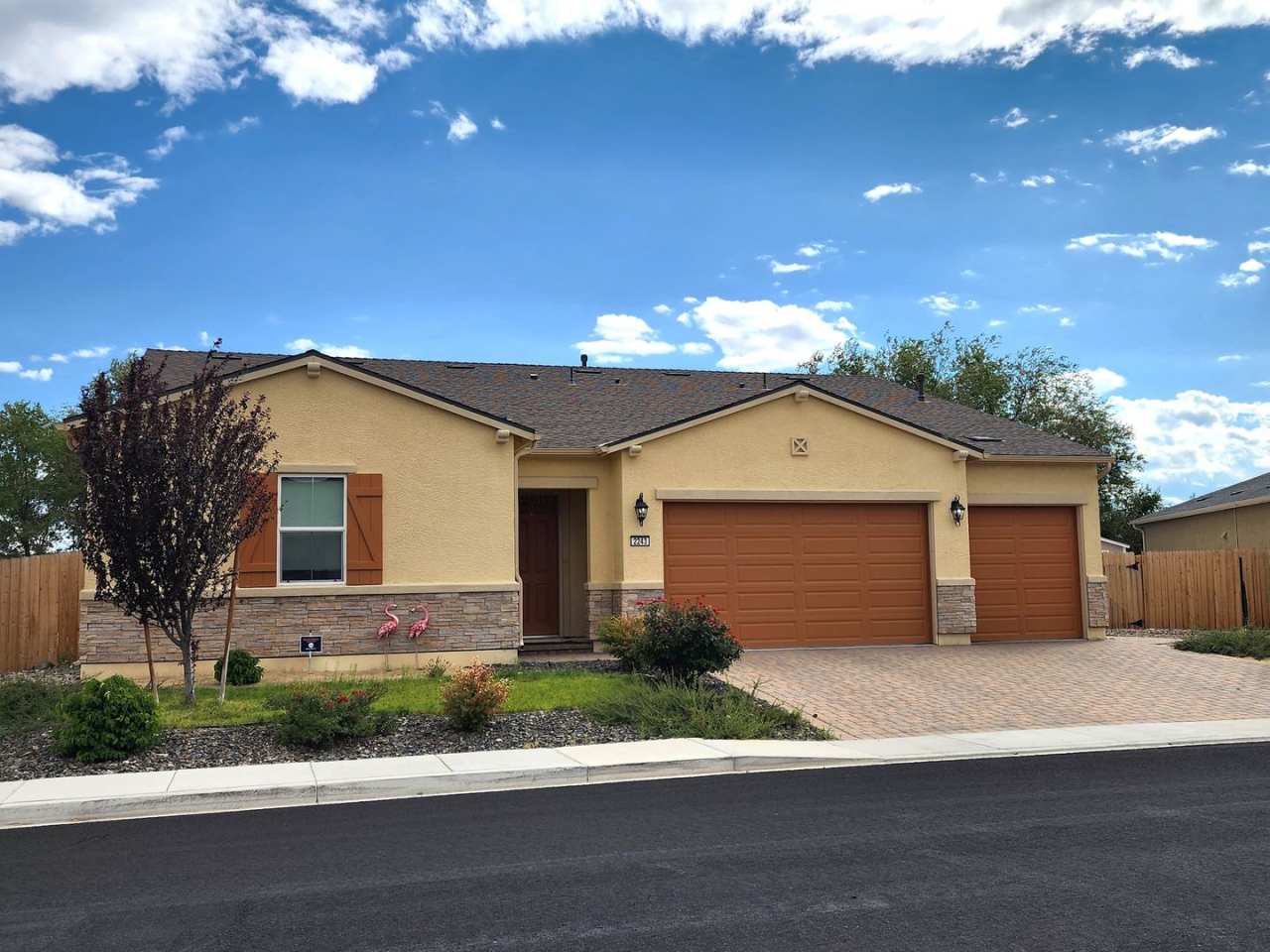 Large- single story home in the Stonebrook area of Sparks, NV.
