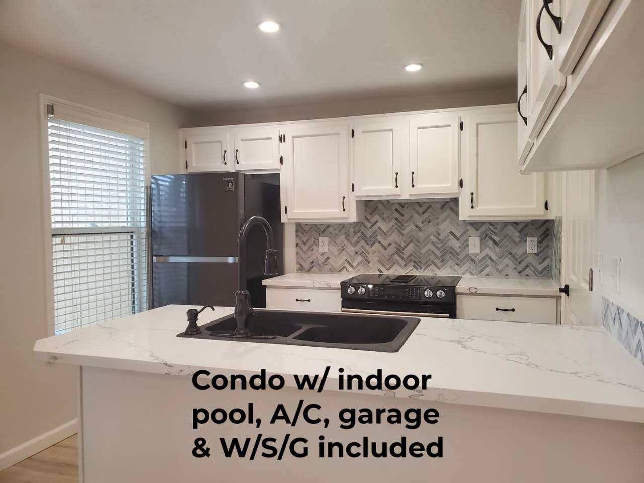 REDUCED RENT AND FREE MONTH OF RENT! South Salem Condo w/ Remodeled Kitchen, A/C  W/S/G Included!