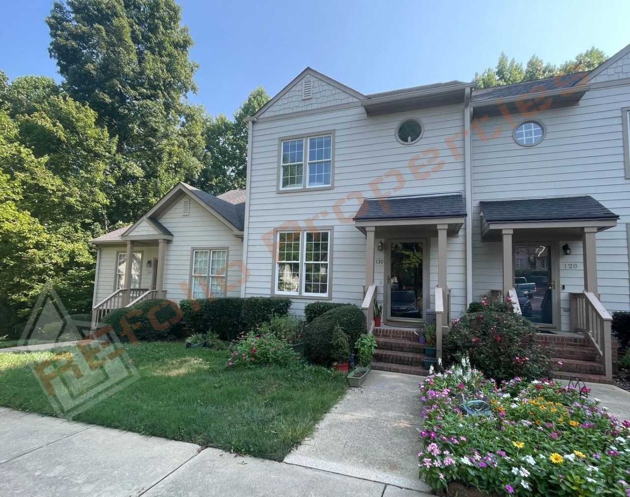 Fantastic Location! Beautiful 2 Bedroom 2.5 Bath Townhome Backs to Woods in Windbrooke subdivision, Cary, Available October 7