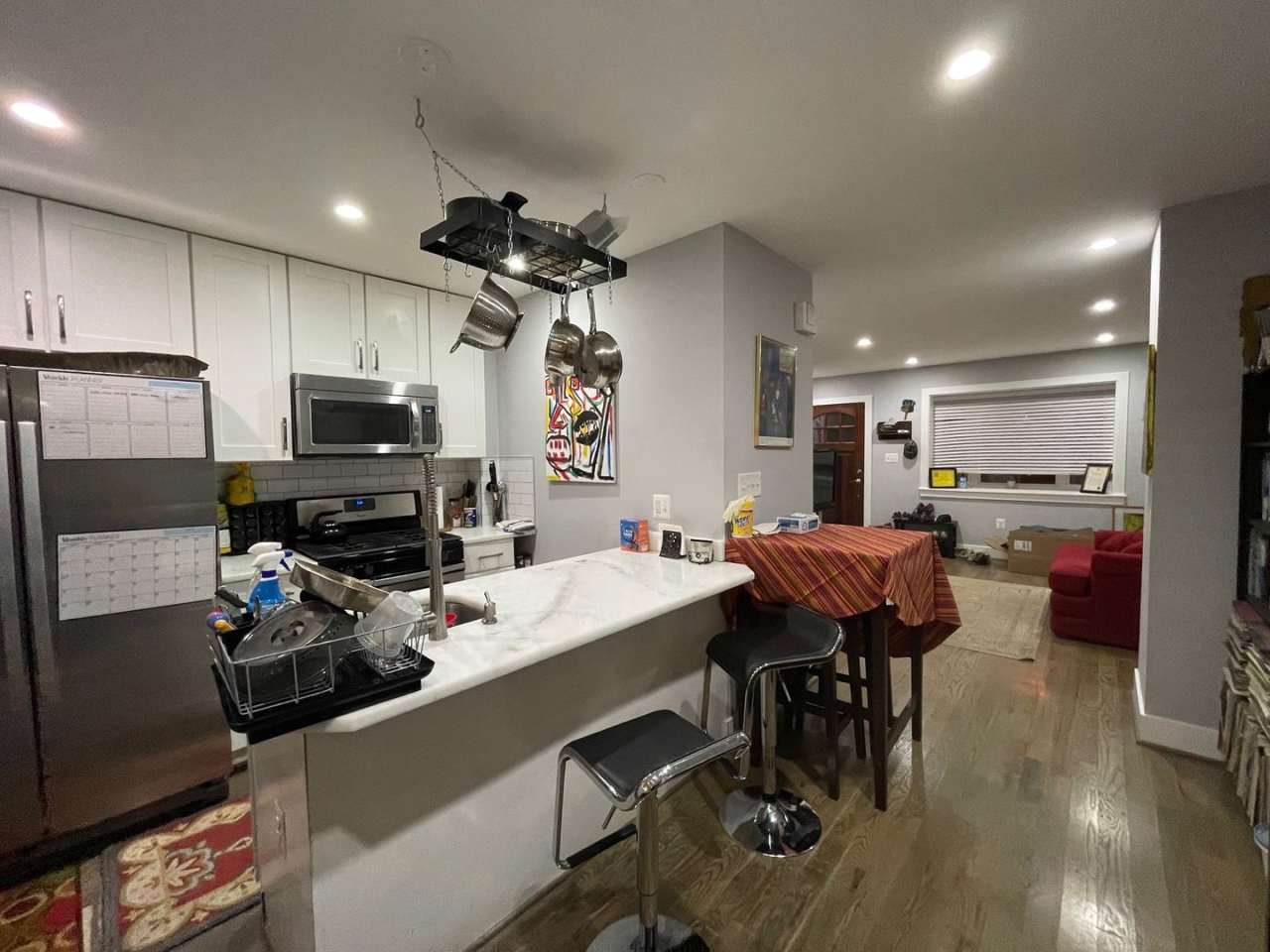 Spacious 2BR Townhouse with Backyard  Bonus Basement – SE DC – $3,850 +Utilities