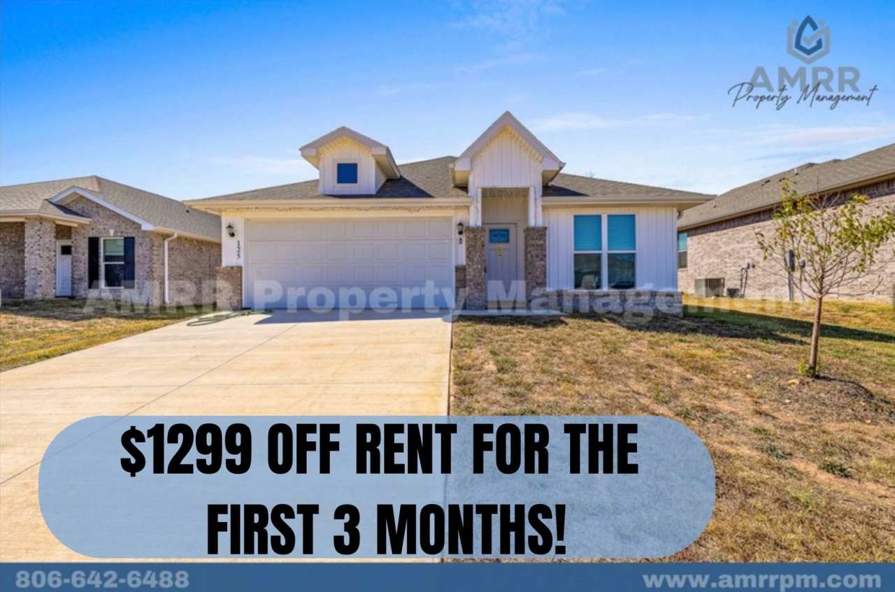 PROMOTION: $1299/MO OFF RENT FOR THE FIRST 3 MONTHS!!