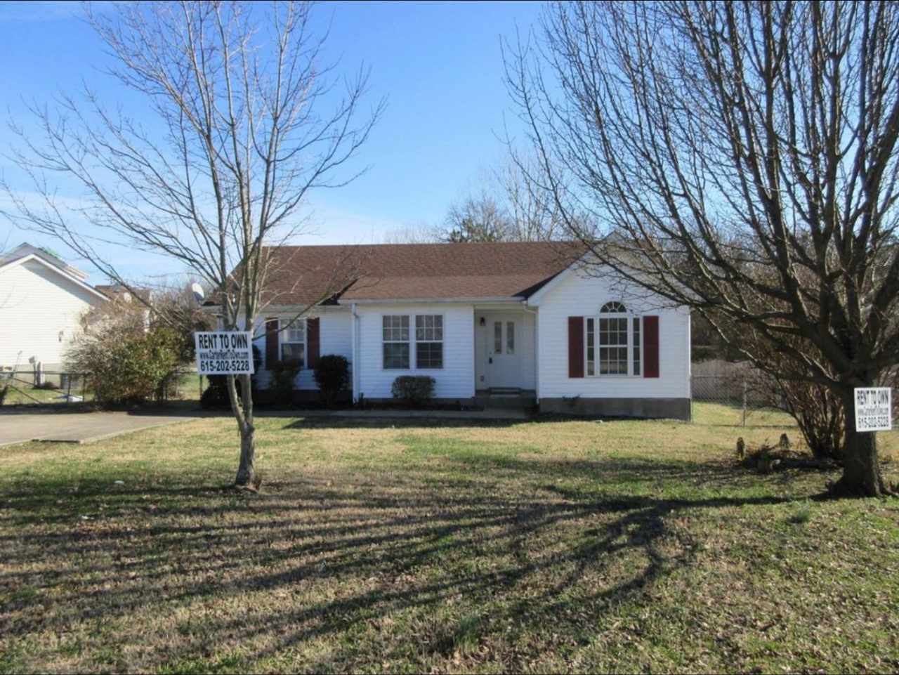 1551 Ridgemont, Dr. Laverne Tennessee nice three bedroom house by Carter rent to own