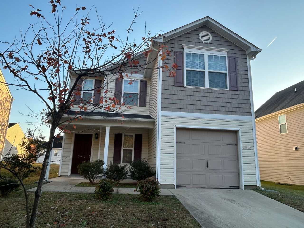 Free Rent Offer! Newer 3BD/2.5 BA home w/ garage in quiet subdivision and only 15 minutes to downtown Raleigh!