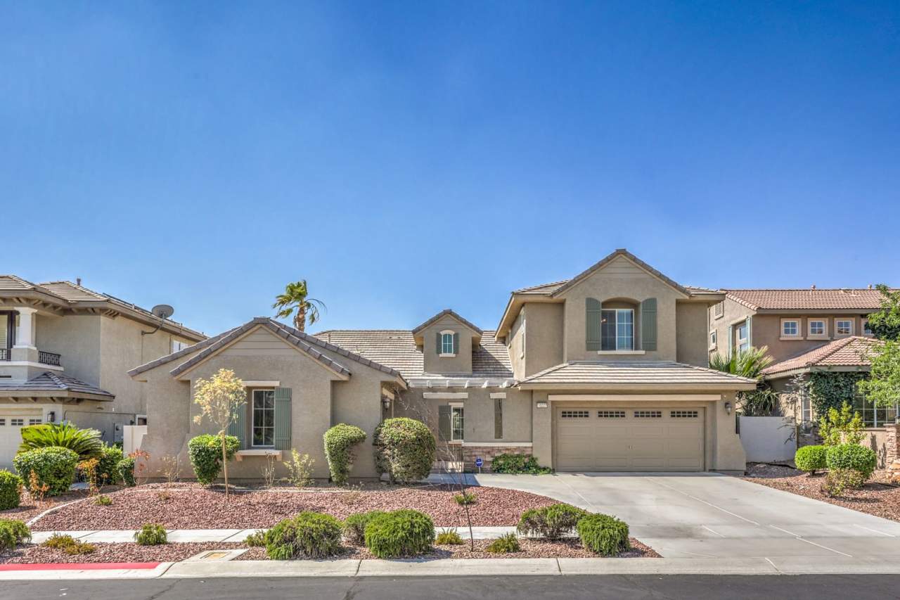 Beautiful semi-custom home is Summerlin for rent.