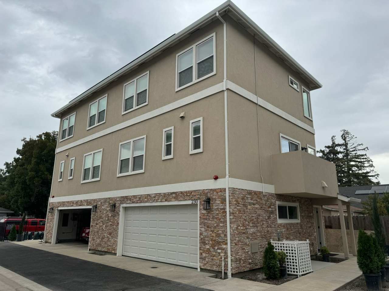 New Construction, All Solar, Three Bedroom, Three Bath, Luxury Townhome in North Stockton.