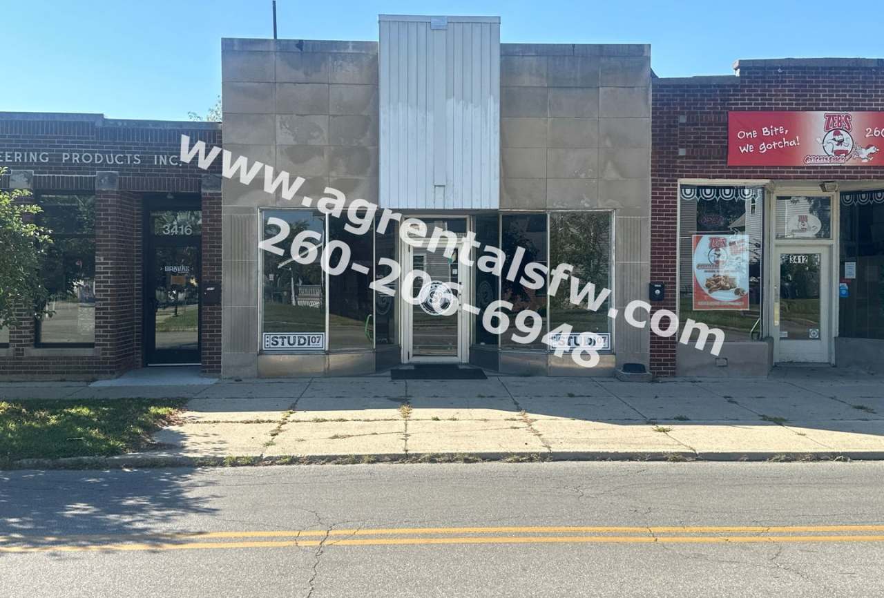 3414 Fairfield Ave Fort Wayne, IN 46807 Retail/Office Space For Rent