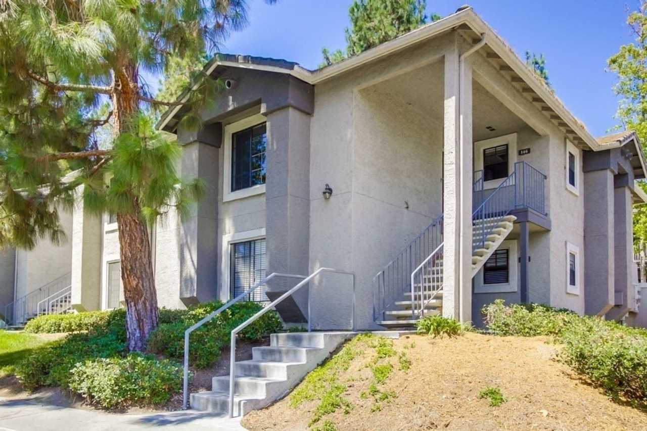 Desirable Rancho Rancho Bernardo 2 bedroom 2 bath 2nd floor condo.