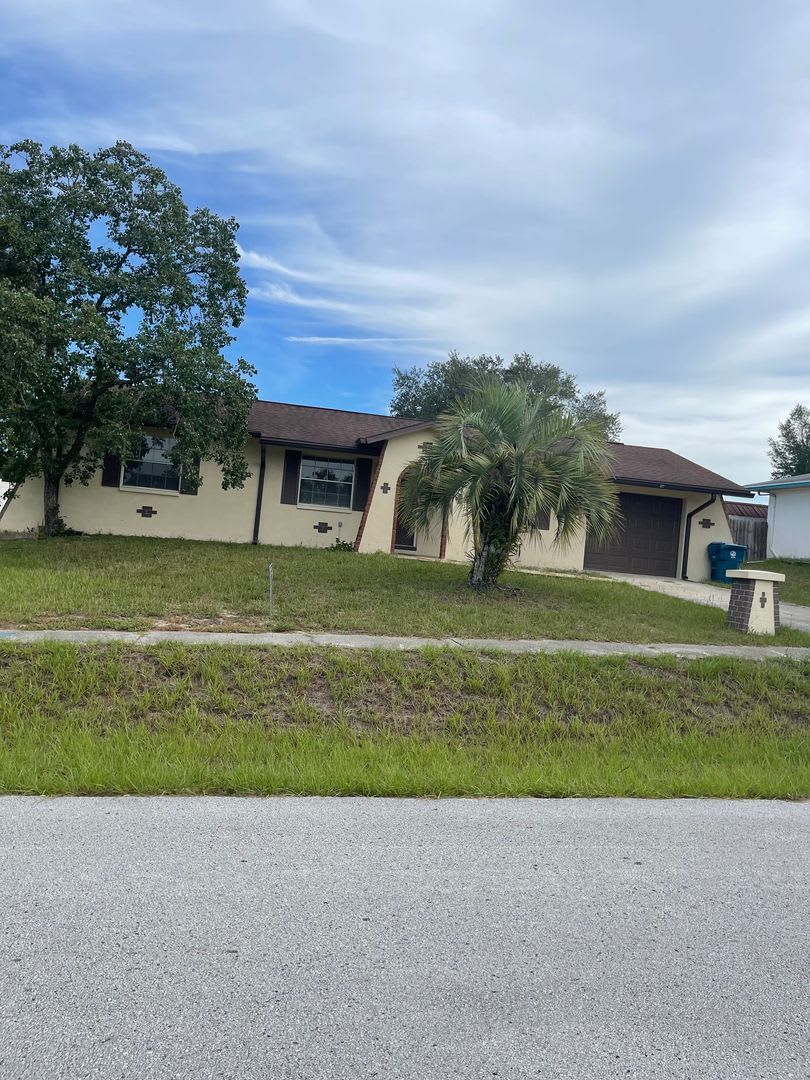 Adorable three bedroom two bath one car garage home