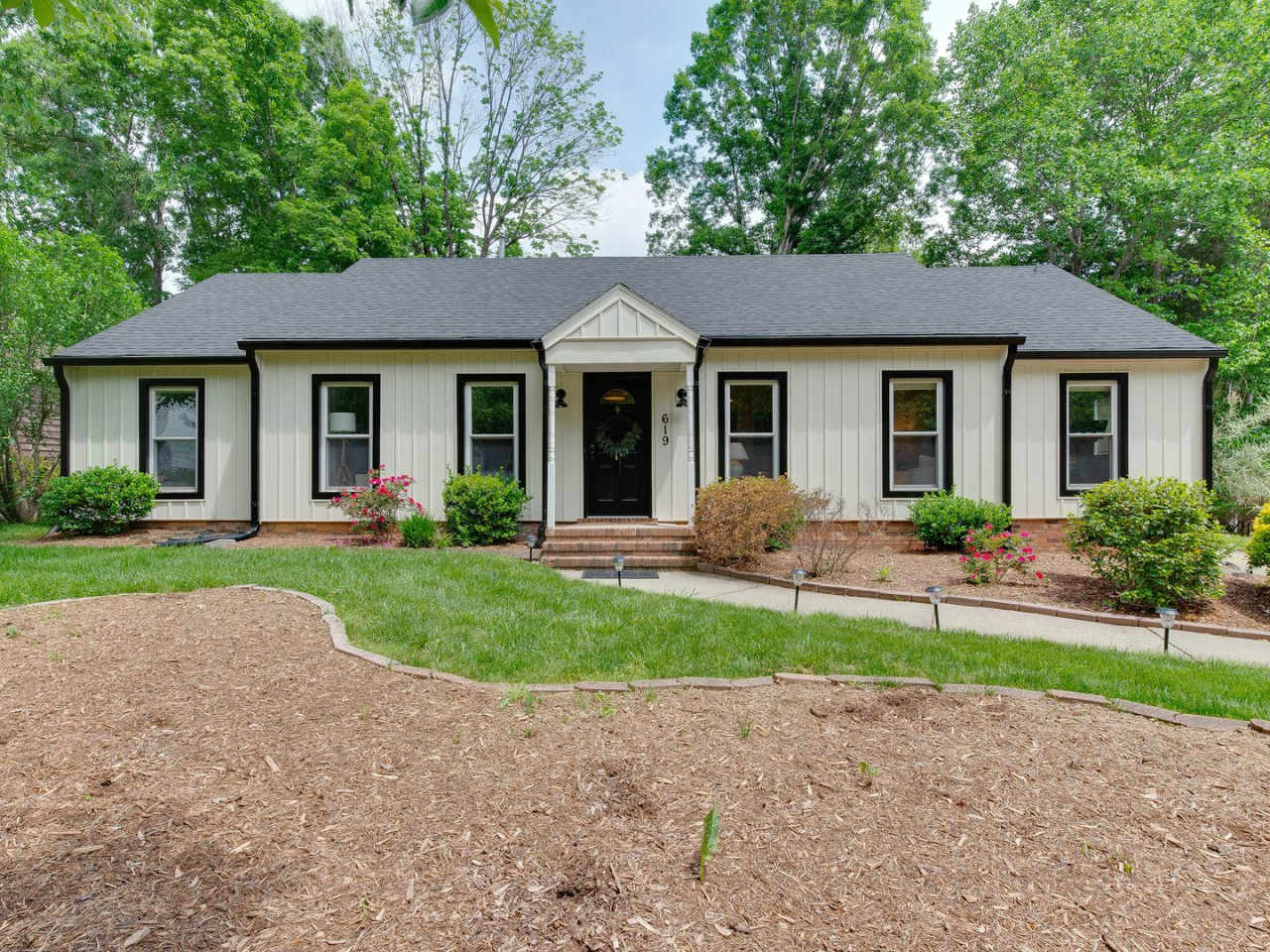 Beautiful and updated ranch on a sprawling lot in popular Matthews!
