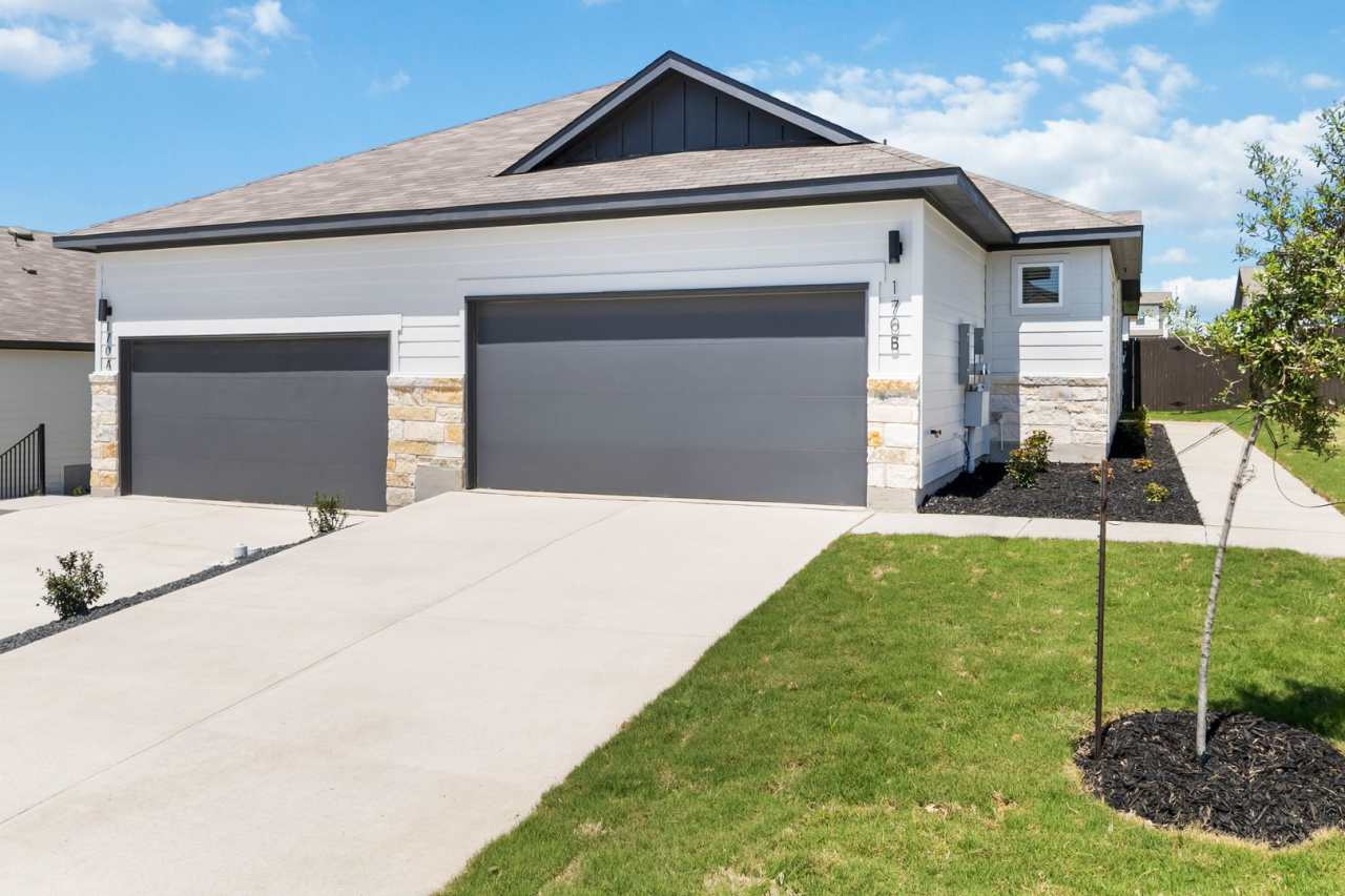 Brand New 3-Bedroom Unit with Open Floor Plan  Private Yard in Buda