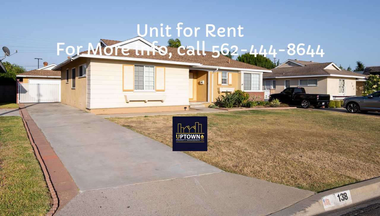 House - 3 Bedrooms / 2 Bathrooms - West Covina