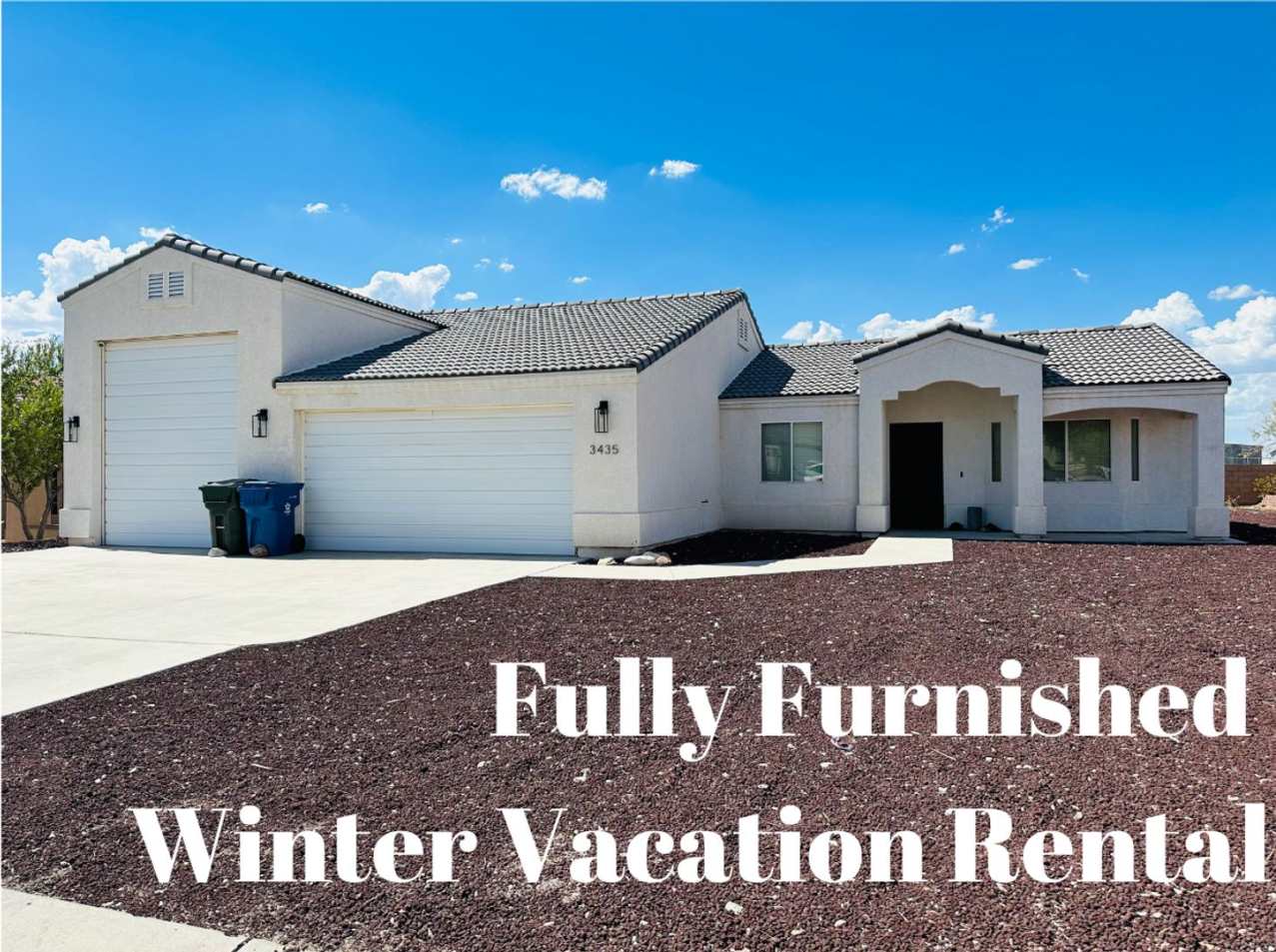 WINTER VACATION RENTAL Fully Furnished 3BD/2BA Bullhead City, AZ in Sunridge Estates