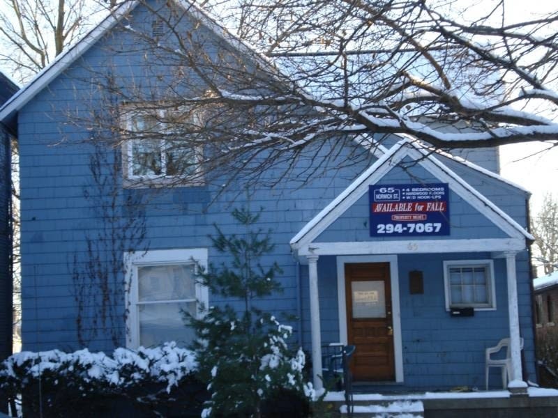 4 bedroom 1 1/2 bath single family house with yard.