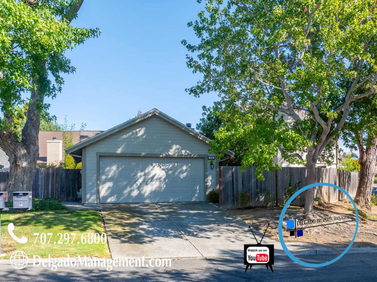 Large two bedroom, two bath home located in The Village available now!