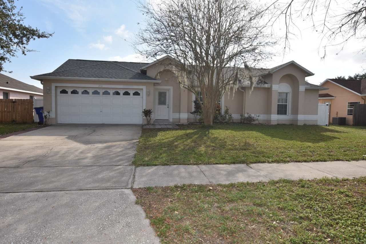 4 Bedrooms 2 Bath, 2 Car Garage Single Family Home on 2961 Settlers Trail, St. Cloud, FL 34772.