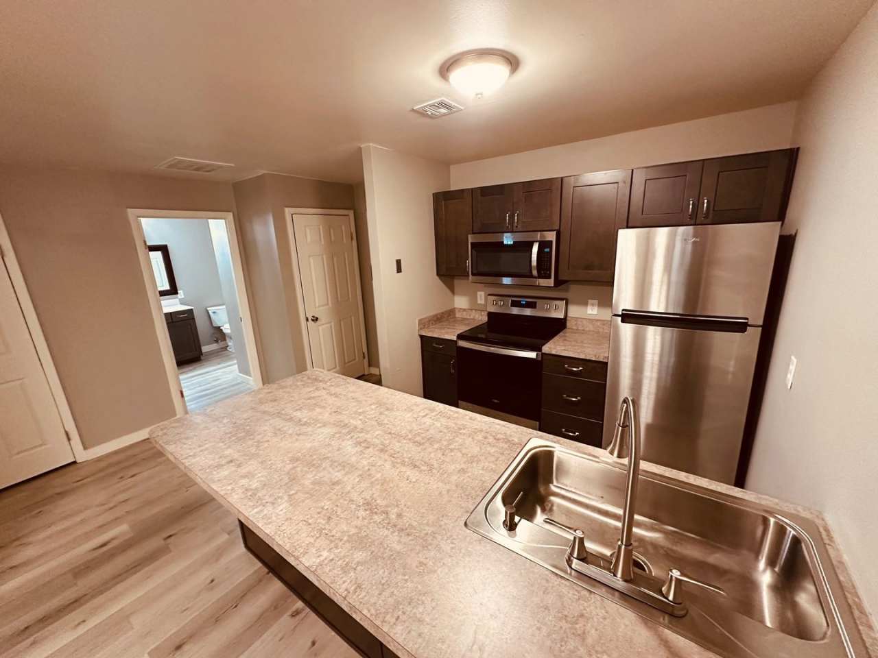 The Foundry, Two Bedroom, One Bathroom Unit