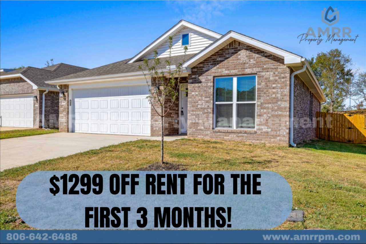 PROMOTION: $1299/MO OFF RENT FOR THE FIRST 3 MONTHS!!