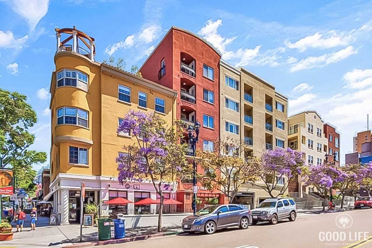 Beautiful 1BD/1BA Condo in Little Italy W/ A/C, W/D, Private Balcony, Reserved Parking, and Rooftop Deck!