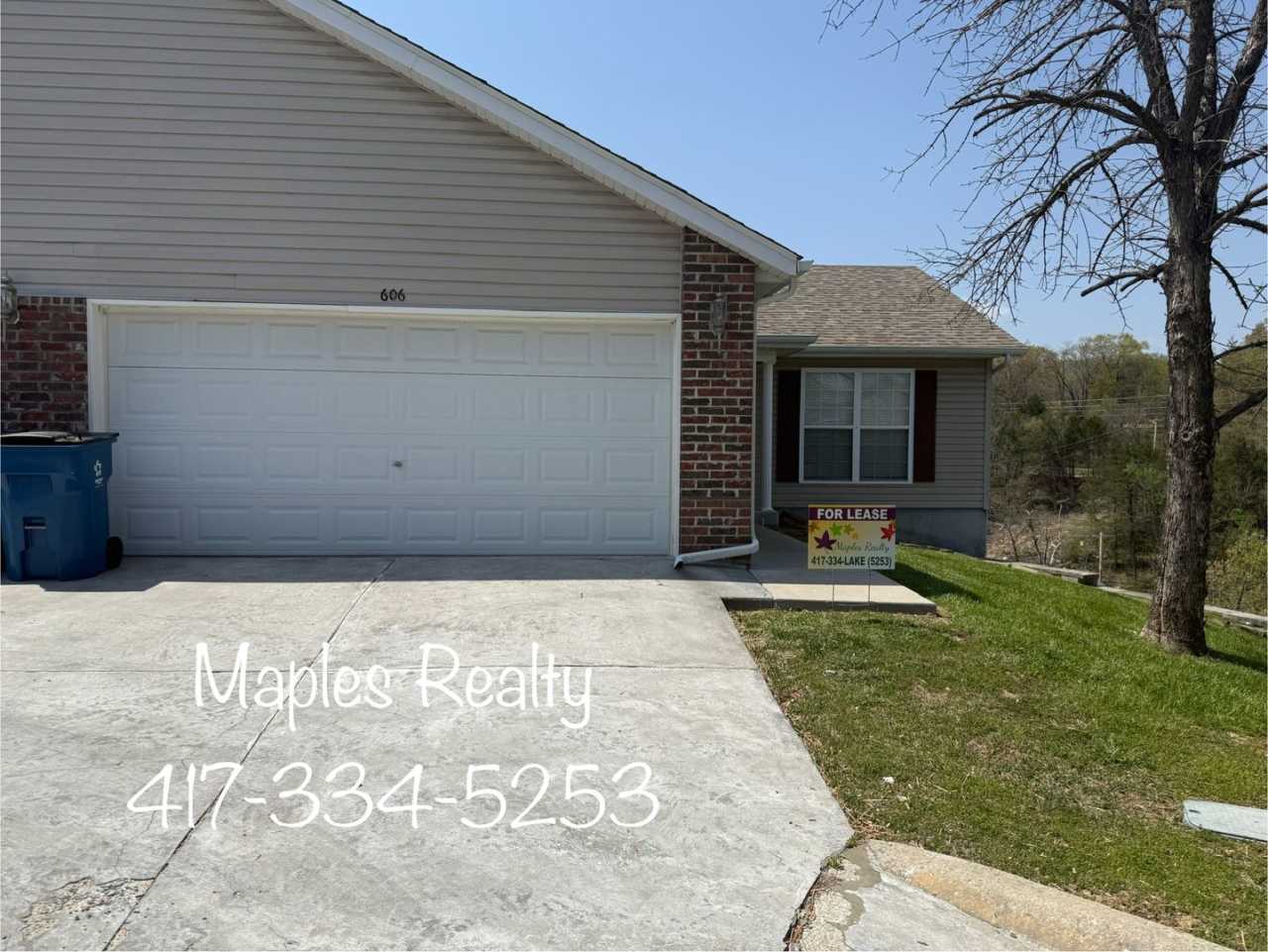 3 Bed, 2.5 Bath. 2 Car Garage Patio Home for lease in BRANSON MO
