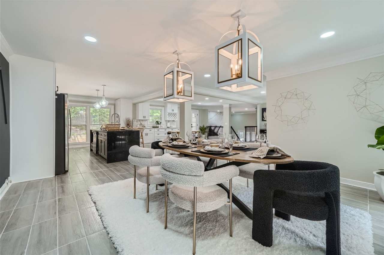 High-End Fully Furnished Luxury Gated French Chateau behind Dunwoody Country Club