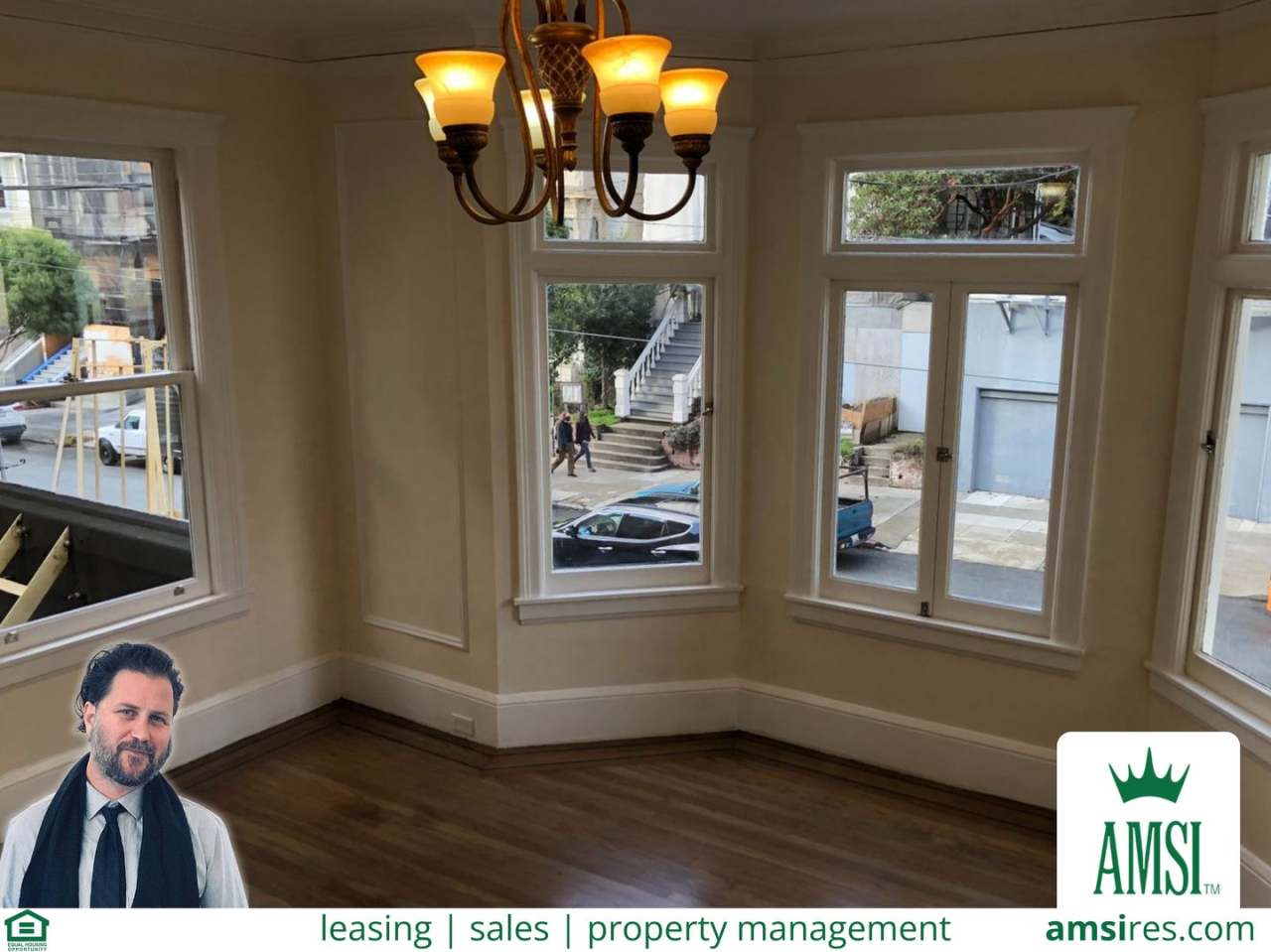 Remodeled rent controlled apartment w/all new appliances in great location w/tons of light, PET FRIENDLY!